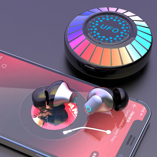 Colorful RGB Light Effect F9 Bluetooth Earphones - ShopWay